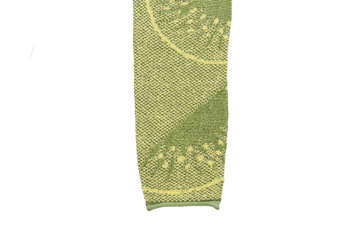 House of Sunny Knitted Jacquard Artwork Sleeve "Kiwi"
