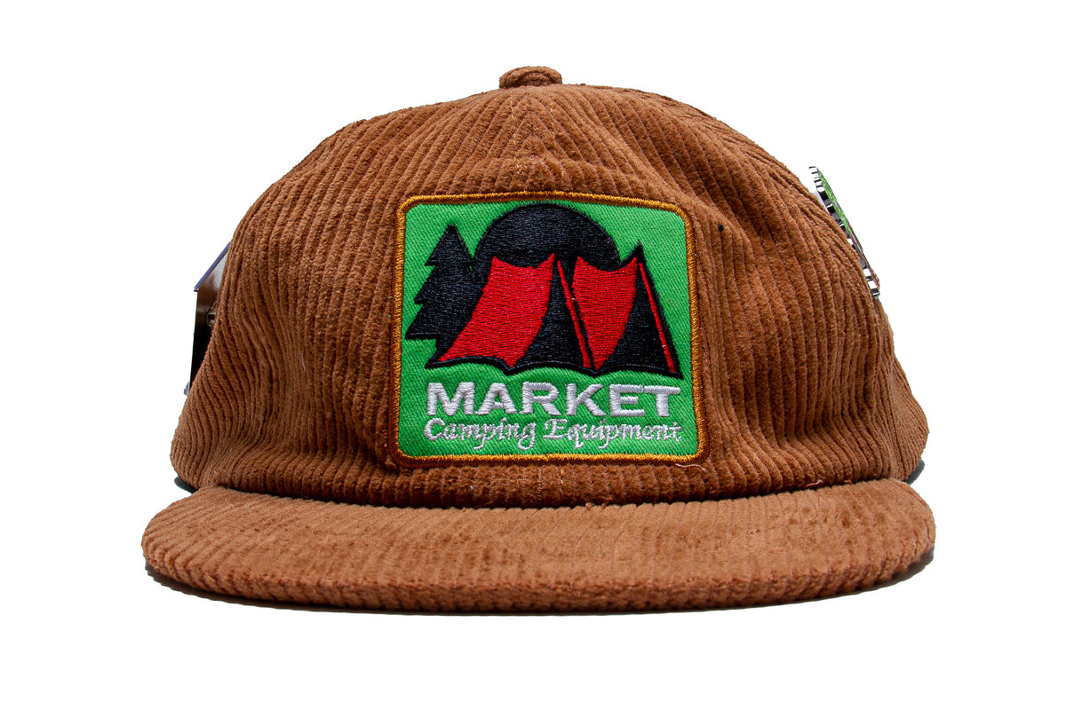 Market Land Escape 6 Panel Cord Hat "Rust"