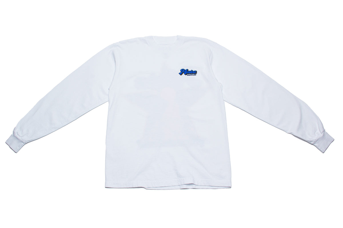 Bueno Music You Can Feel Long Sleeve Tee "White"