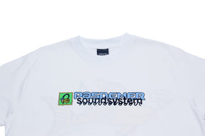 Pas de Mer Soundsystem Tee Shirt "White"