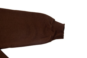 XLarge Embroidered Souvenir Crewneck Sweater "Brown"