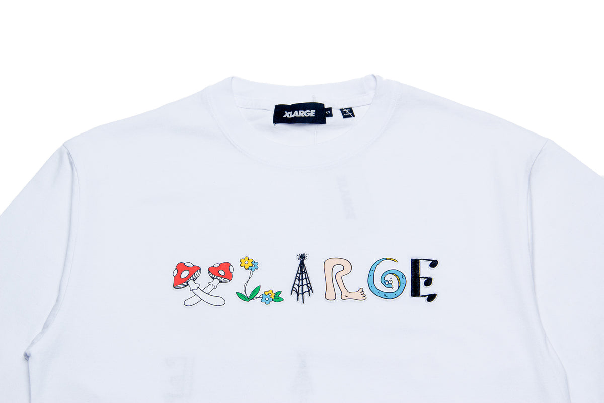 XLarge Hooked On Music L/S Tee "White"