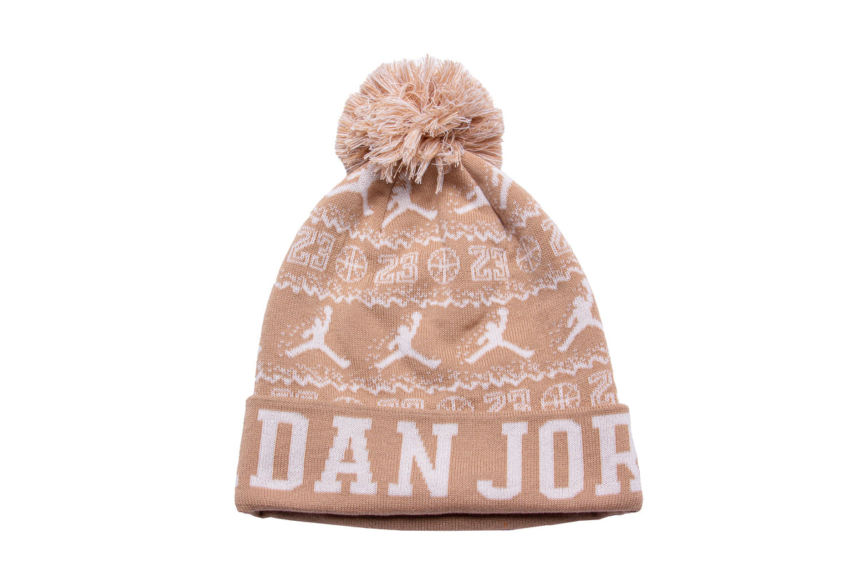 Jordan Peak All Over Print Beanie "Pink"