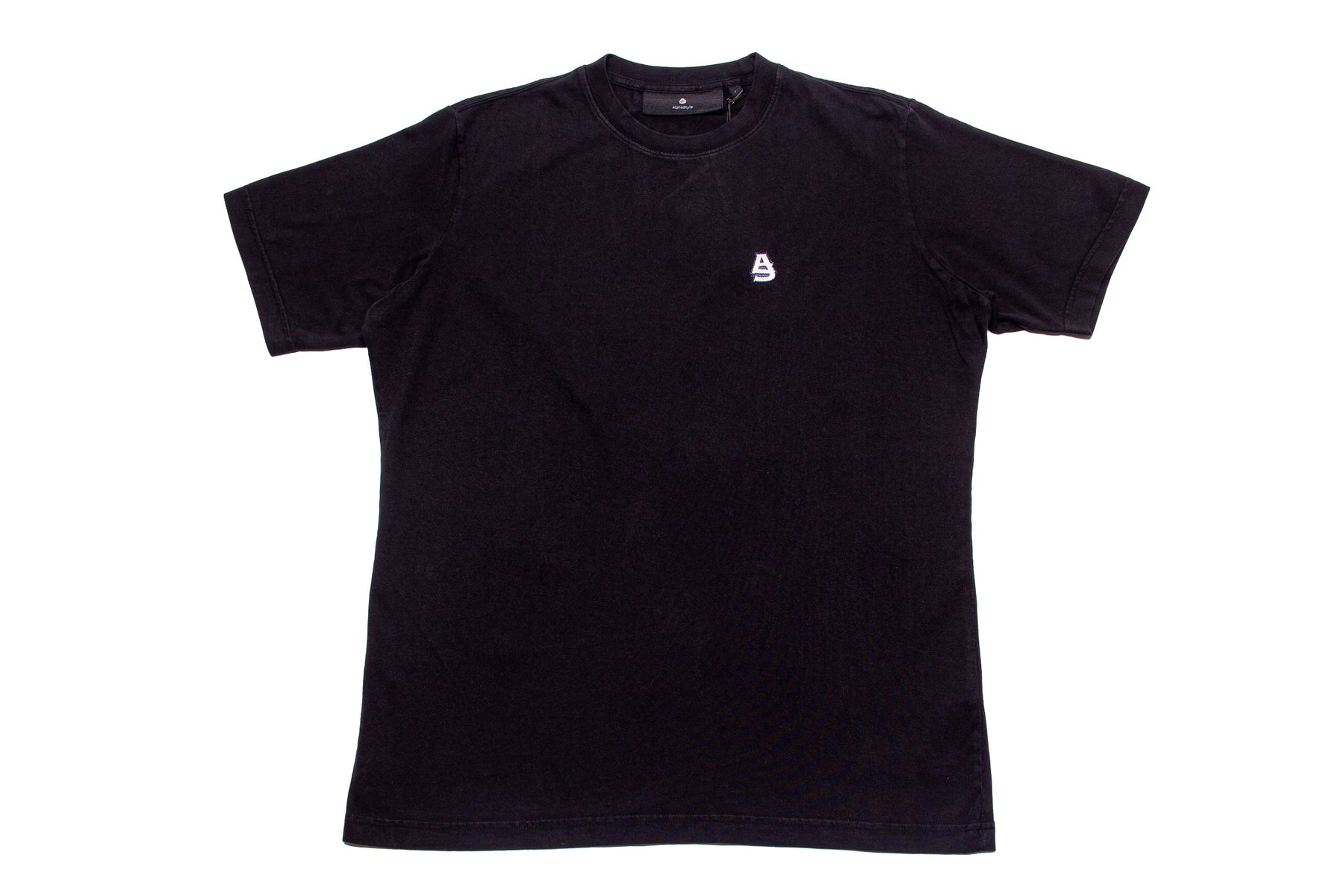 AlphaStyle Onaway Embroidery Tee "Black"