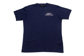 AlphaStyle Onaway Embroidery Tee "Navy"