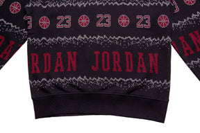Jordan Essential Holiday Crewneck "Black"