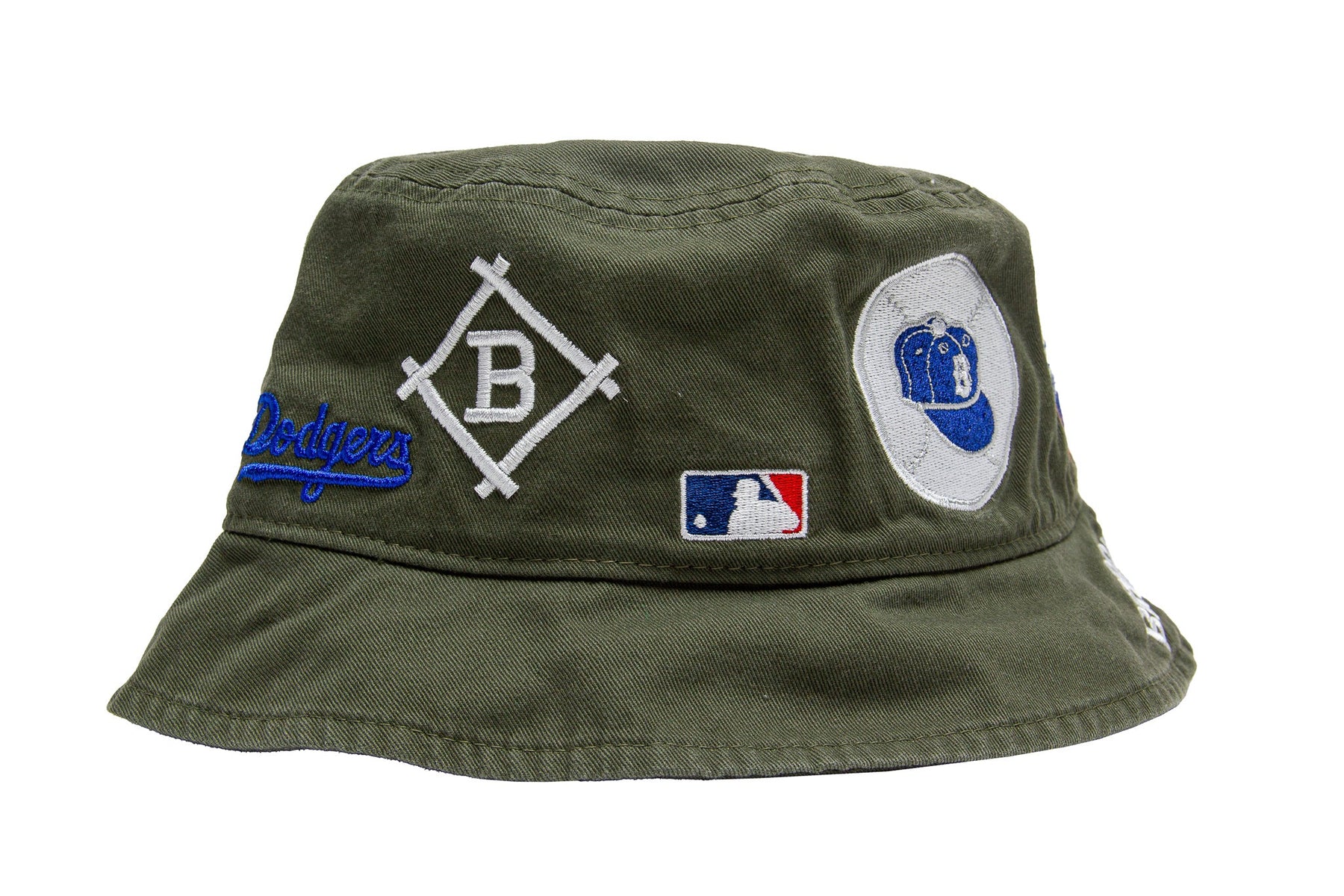 New Era MLB Brooklyn Dodgers Bucket "Green"