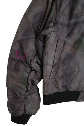 Jungles Jungles Reversible Bomber Jacket "Black & Camo"