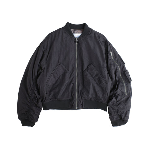 Jungles Jungles Reversible Bomber Jacket "Black & Camo"