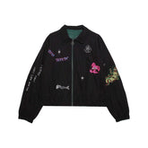 Jungles Jungles Todo Bien Reversible Jacket "Black & Green"