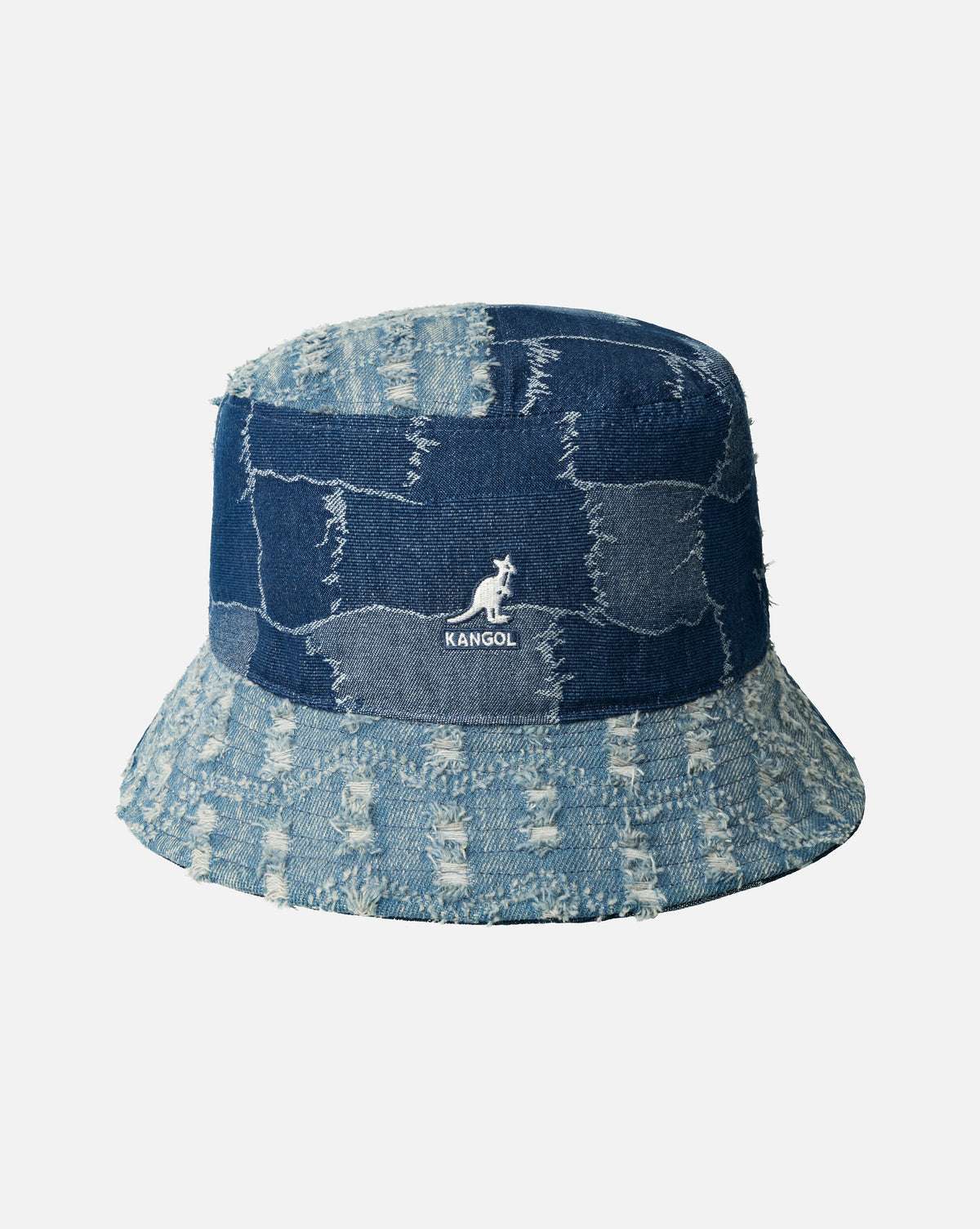 Kangol Denim Mash-Up Bucket "Med Blue"