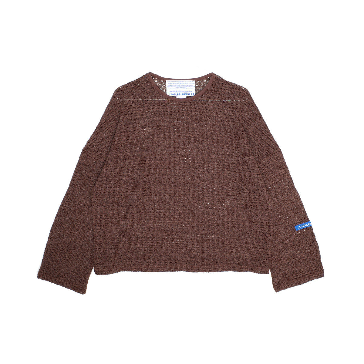 Jungles Jungles Loose Knit Sweater "Brown"