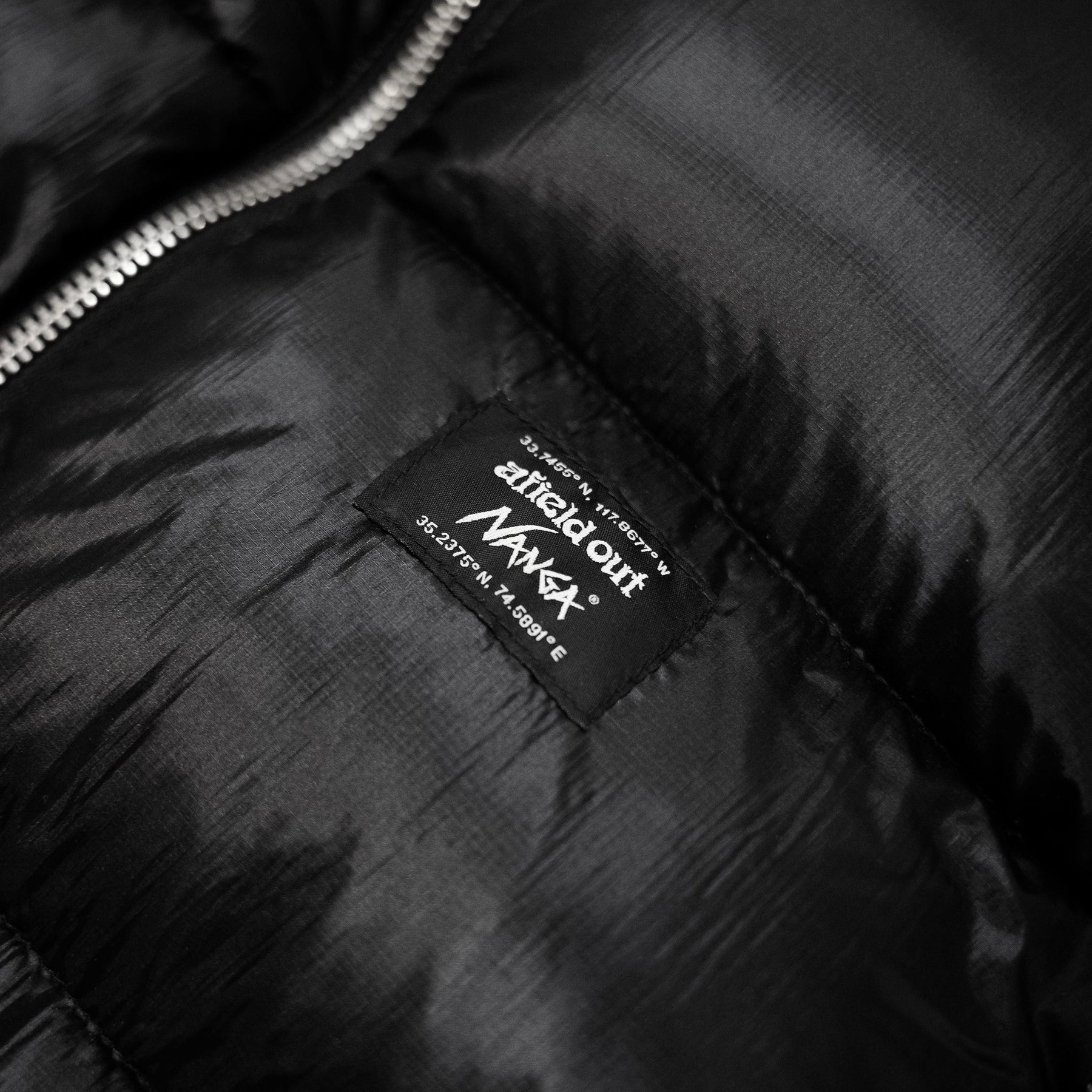 Afield Out x Nanga Inline Down Jacket "Grey"