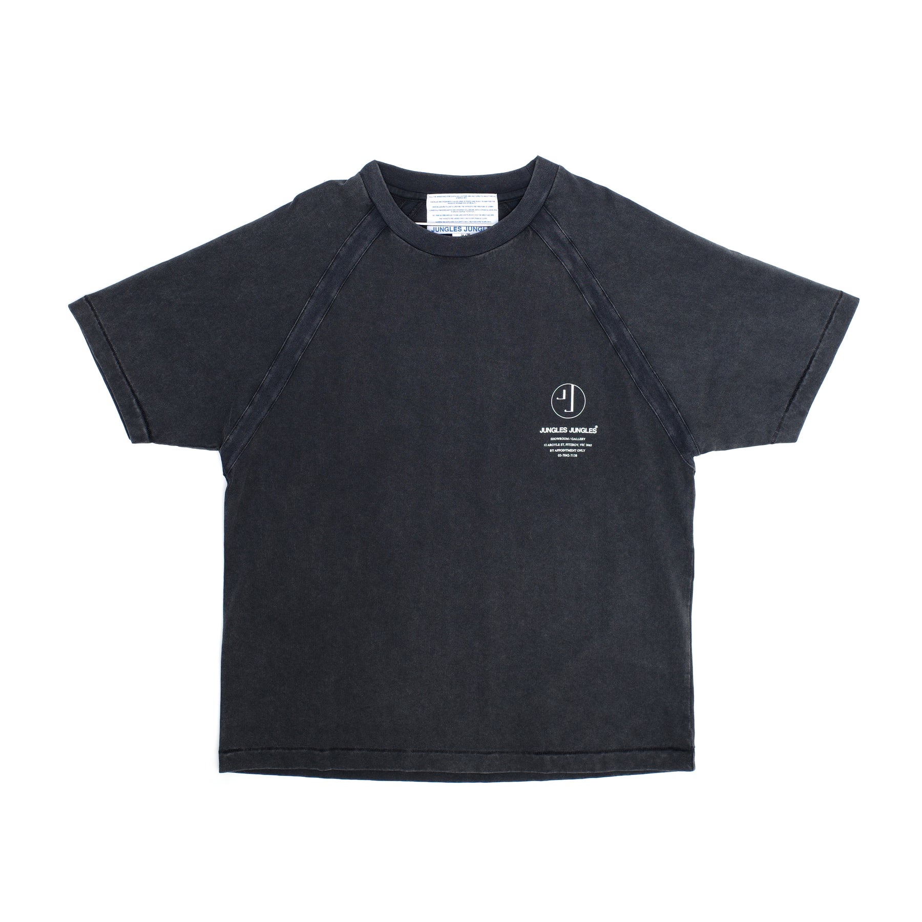 Jungles Jungles Appointment Only Vintage Wash Tee "Black"