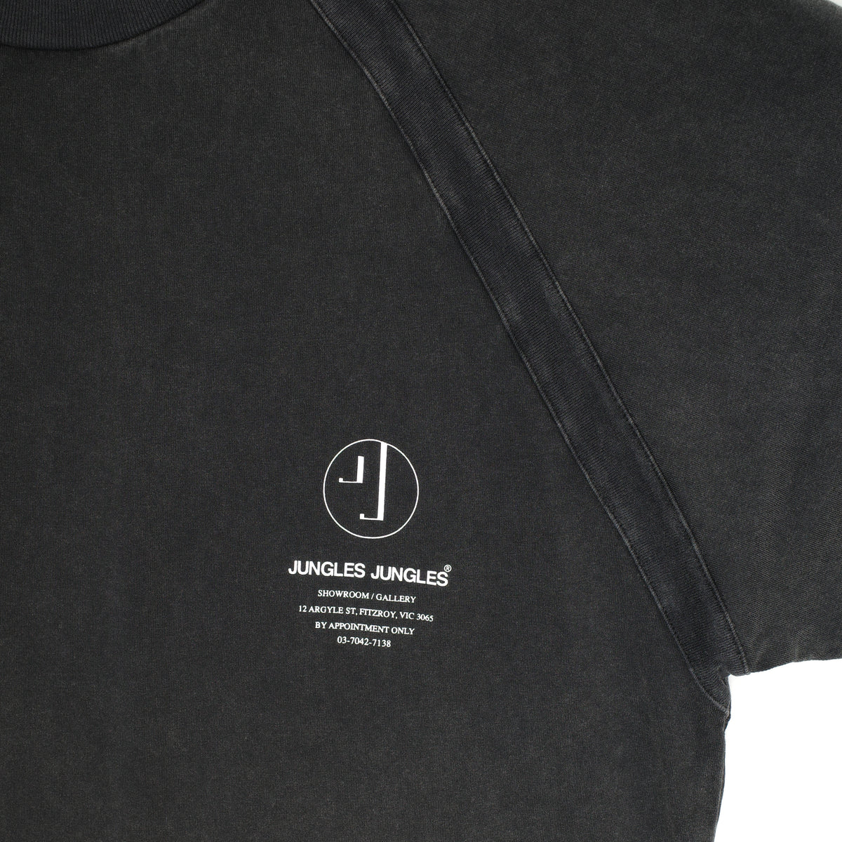 Jungles Jungles Appointment Only Vintage Wash Tee "Black"