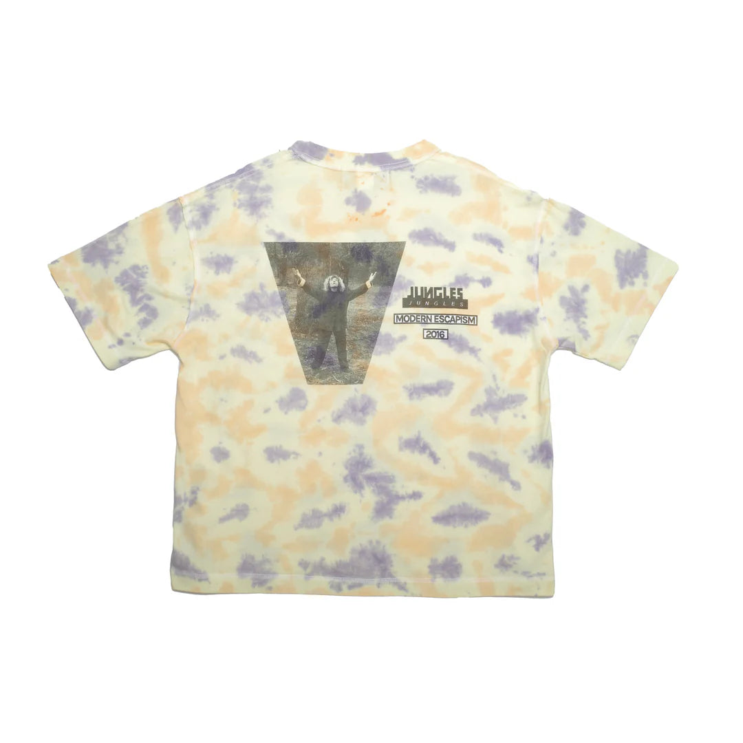 Jungles Jungles Fabricated Dreams Reversible Tee "Tie Dye"