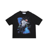 Jungles Jungles Unicorn Reversible Tee "Black"