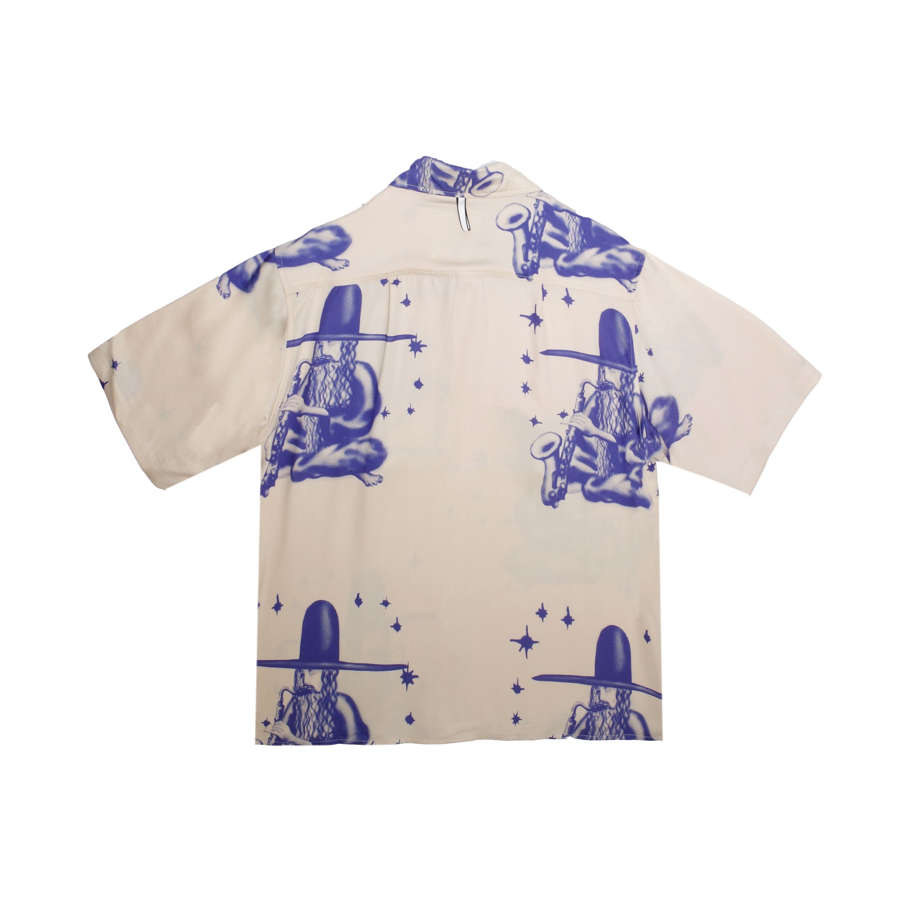 Jungles Jungles Flute Button Up Shirt "Creme"