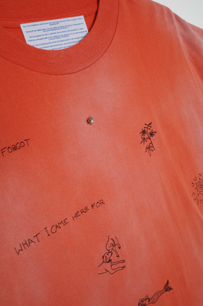 Jungles Jungles Already Forgot Vintage Tee "Orange"