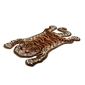 Mascot Tiger Brown Rug