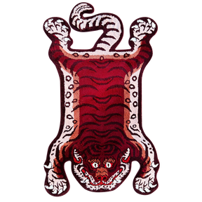 Mascot Tiger Cherry Rug