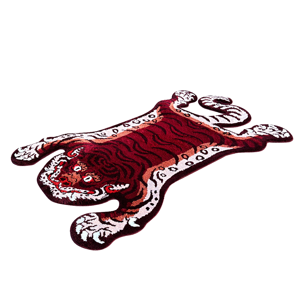 Mascot Tiger Cherry Rug