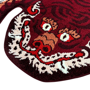 Mascot Tiger Cherry Rug