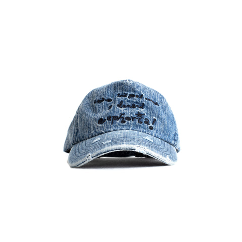 Jungles Jungles Euphoria Denim Cap "Distressed Denim"