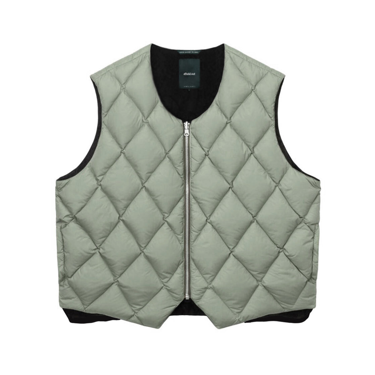 Afield Out Stone Puffer Vest "Seafoam"