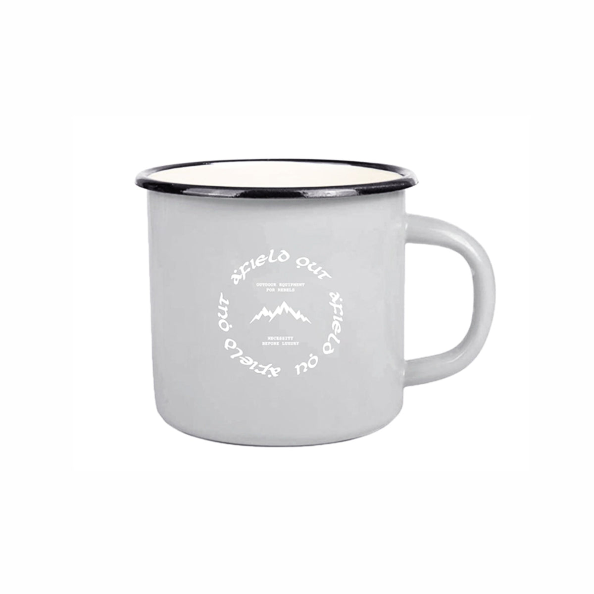 Afield Out Canyon Enamel Mug "Grey"