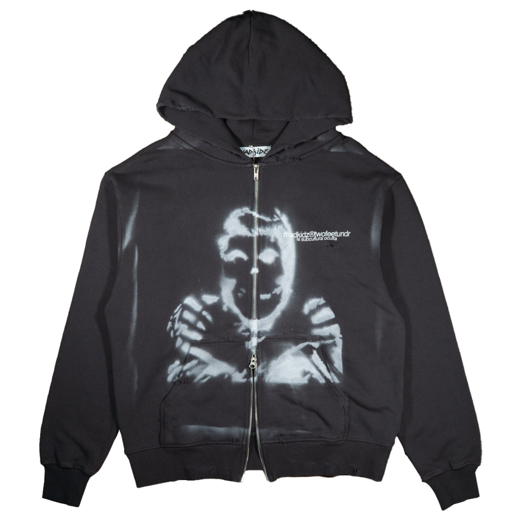 TFU x MadKidz Zip Hoodie "Skull"