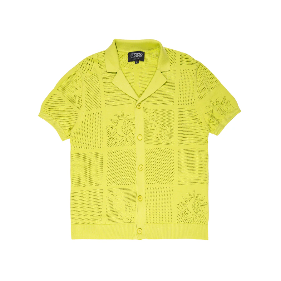 Pas De Mer Not Long Time Polo Sweater "Green"