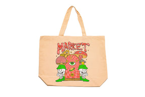 Two Feet Undr x Market Another Portal Tote Bag "Khaki"