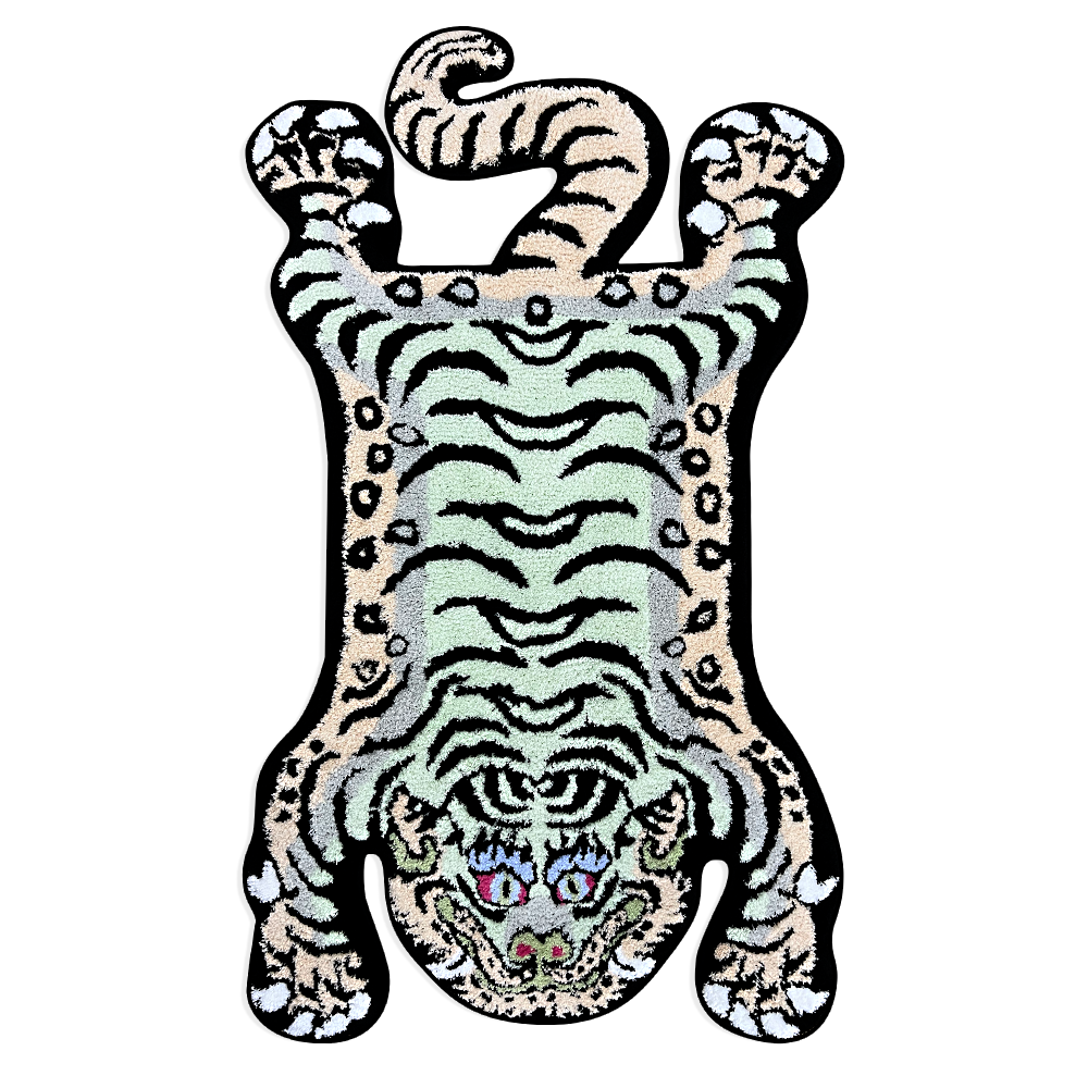 Mascot Tiger Mint Rug