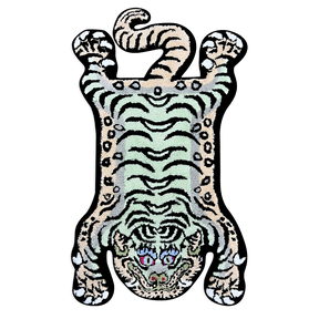 Mascot Tiger Mint Rug