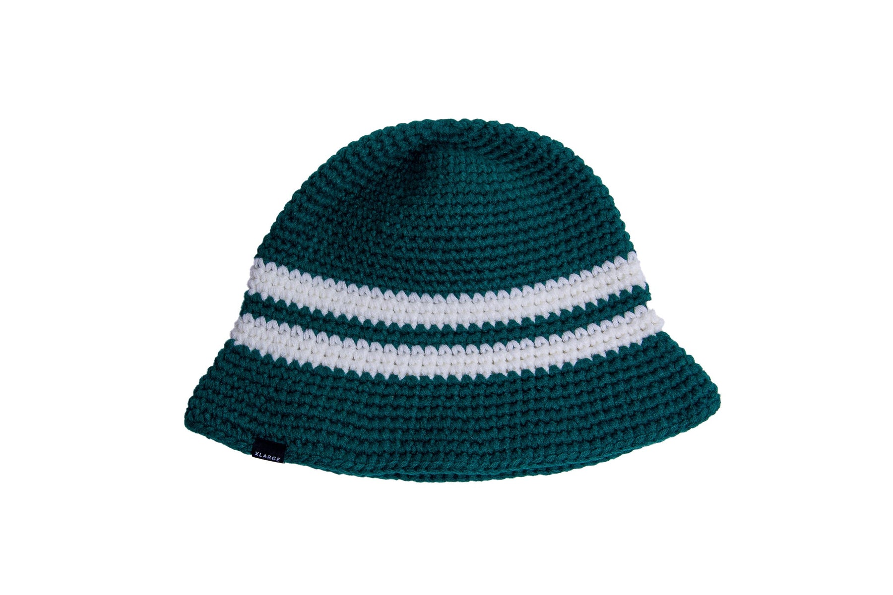 XLarge Knitted Bucket Hat "Green"