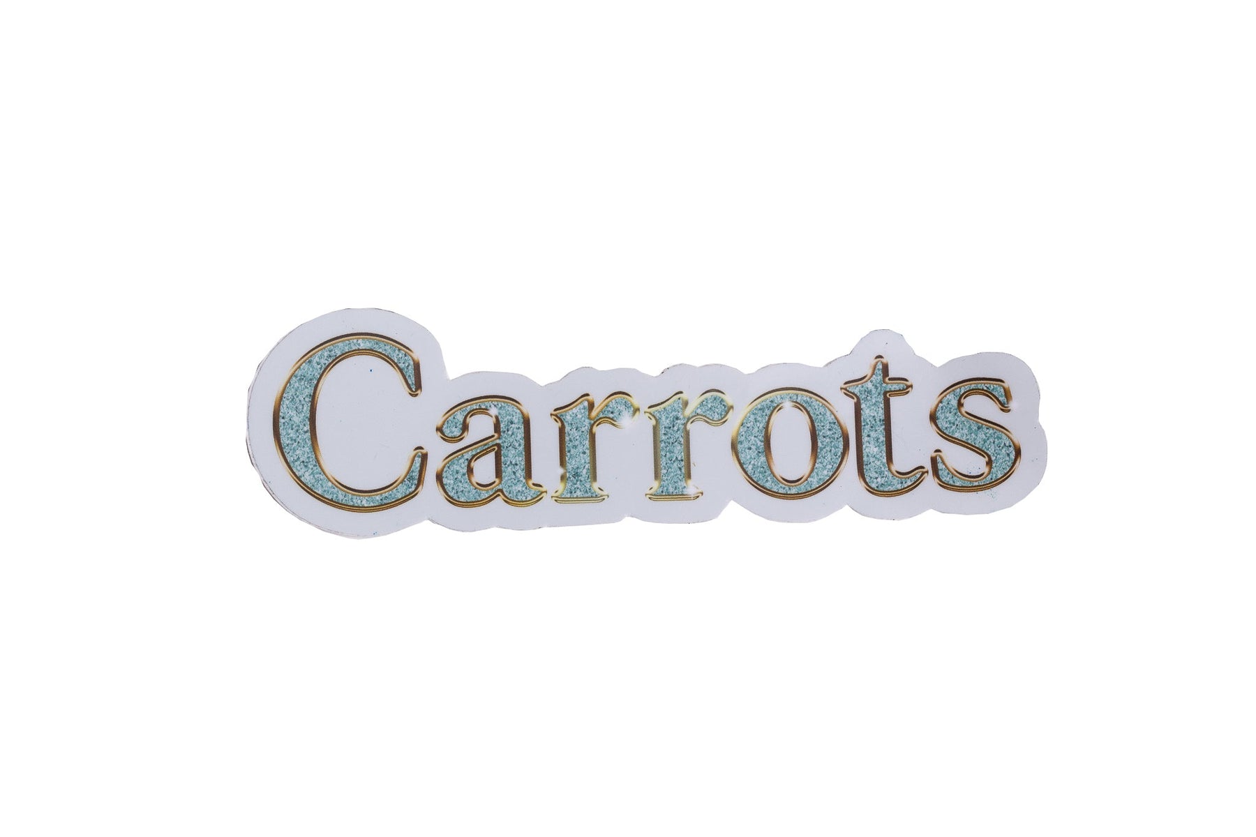 Carrots VVS Wordmark Sticker