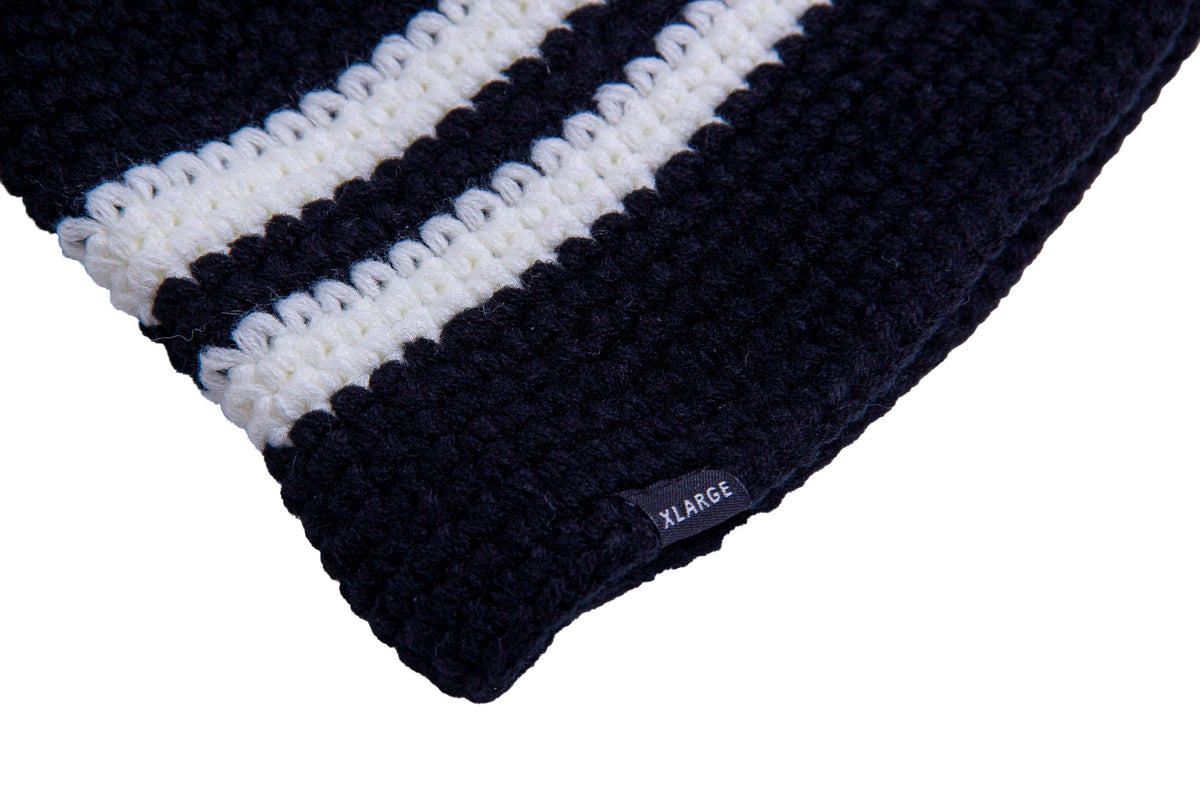 XLarge Knitted Bucket Hat "Black"