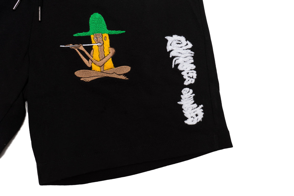 Jungles Jungles Tranquilo Chenille Shorts "Black"