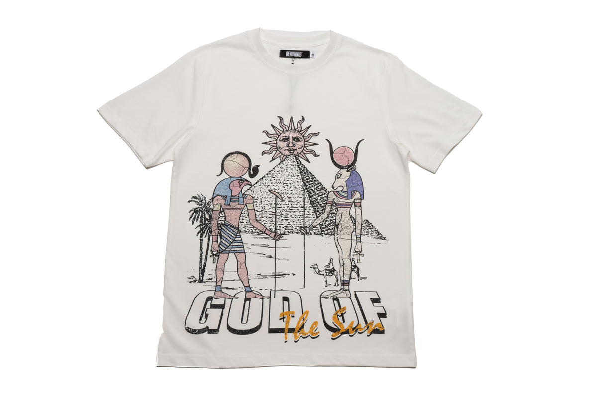 Renowned The Sun God Tee "White"