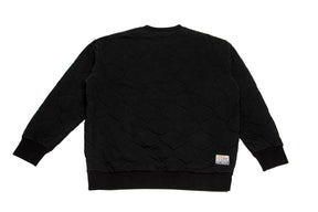 AlphaStyle Spica Padded Sweatshirt "Black"