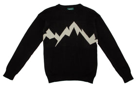 Afield Out Lowell Knit Sweater "Black"
