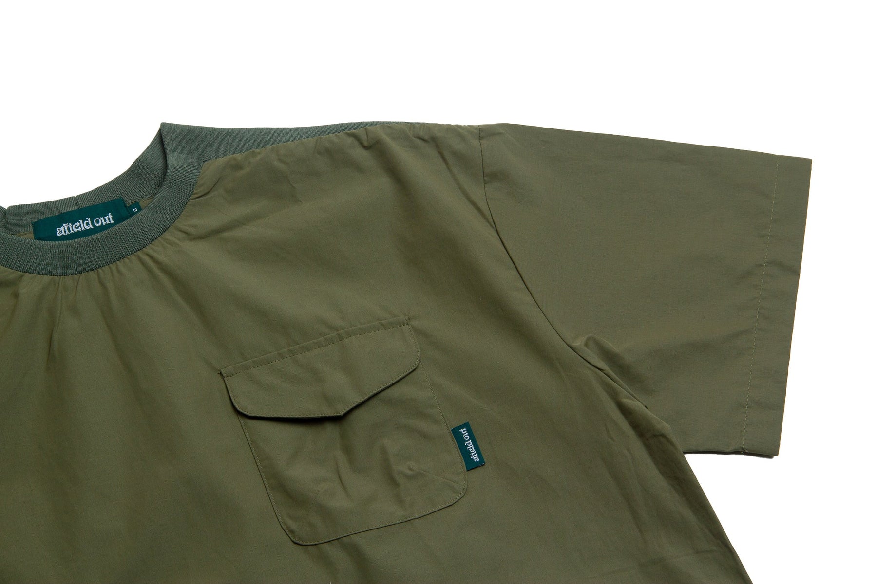 Afield Out Powell Camp Shirt "Sage"