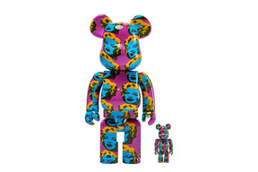 Medicom Toy Be@rbrick Andy Warhol x Marilyn Monroe #2 100% & 400% Set