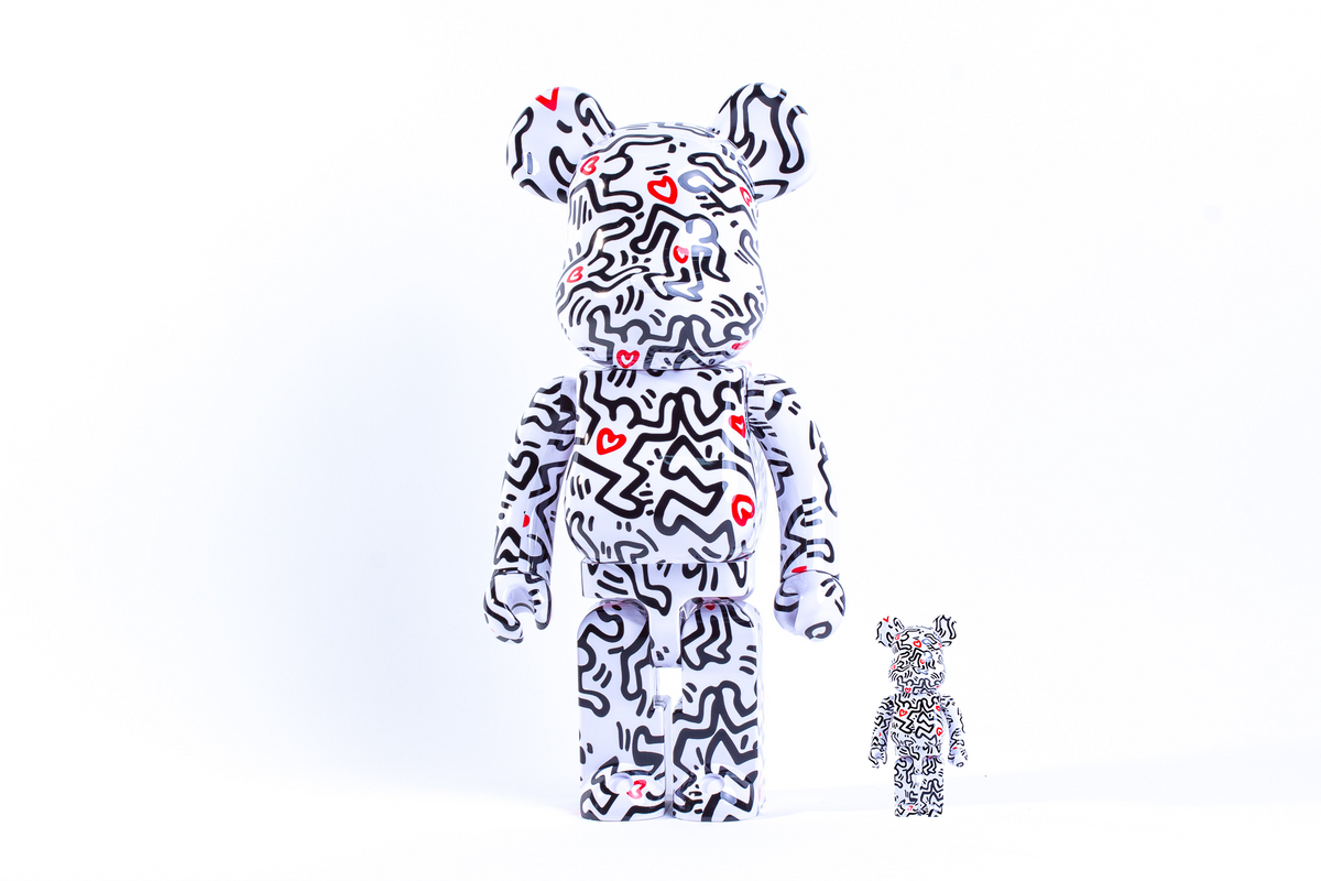 Medicom Toy Be@rbrick Keith Haring Vol 8 100% & 400%